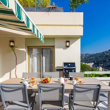S12 Staywiz Us - 2bdr Bellet Sea &mountain View Parking,terrace &ac Nice