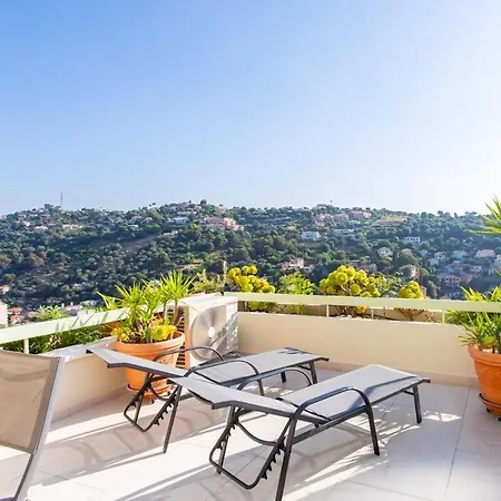 S12 Staywiz Us - 2bdr Bellet Sea &mountain View Parking,terrace &ac Apartamento *