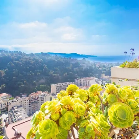 Apartamento S12 Staywiz Us - 2bdr Bellet Sea &mountain View Parking,terrace &ac Nice