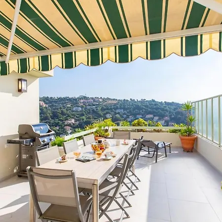 S12 Staywiz Us - 2bdr Bellet Sea &mountain View Parking,terrace &ac Nice